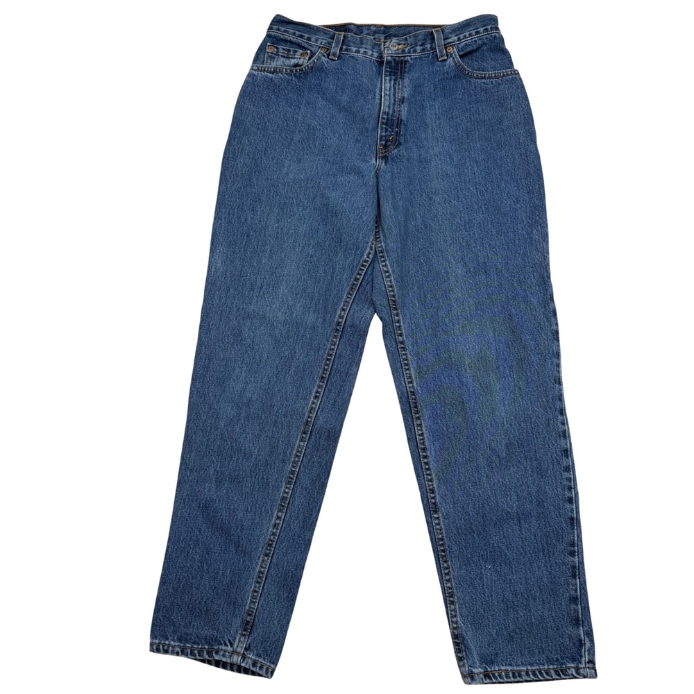 Vintage Levi's Jeans 12 Medium Wash 550 Relaxed Fit Tapered High Rise USA Y2K